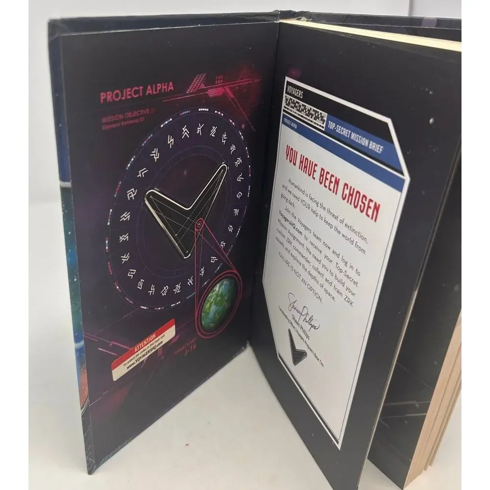 D, J, MacHale Voyagers Project‎ Alpha Sign On Join The Crew Save The World Book